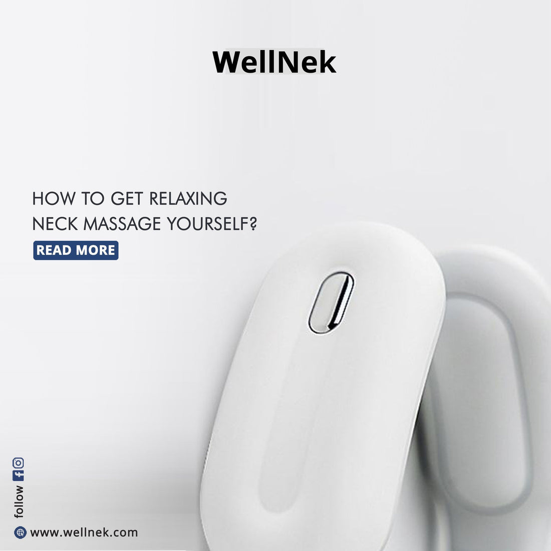 How to Get Relaxing Neck Massage Yourself | Wellnek