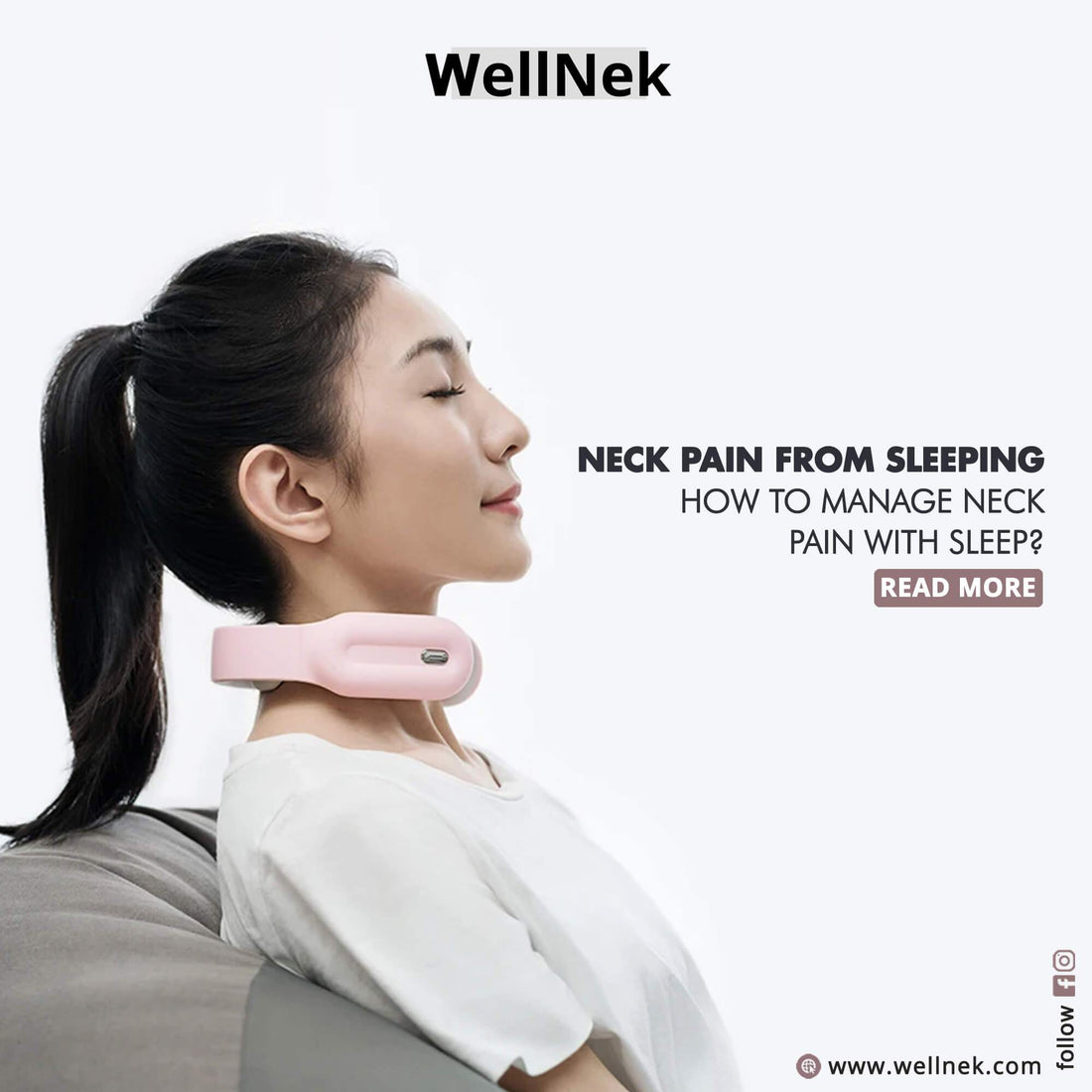 Neck Pain From Sleeping: How To Manage Neck Pain With Sleep? | Wellnek