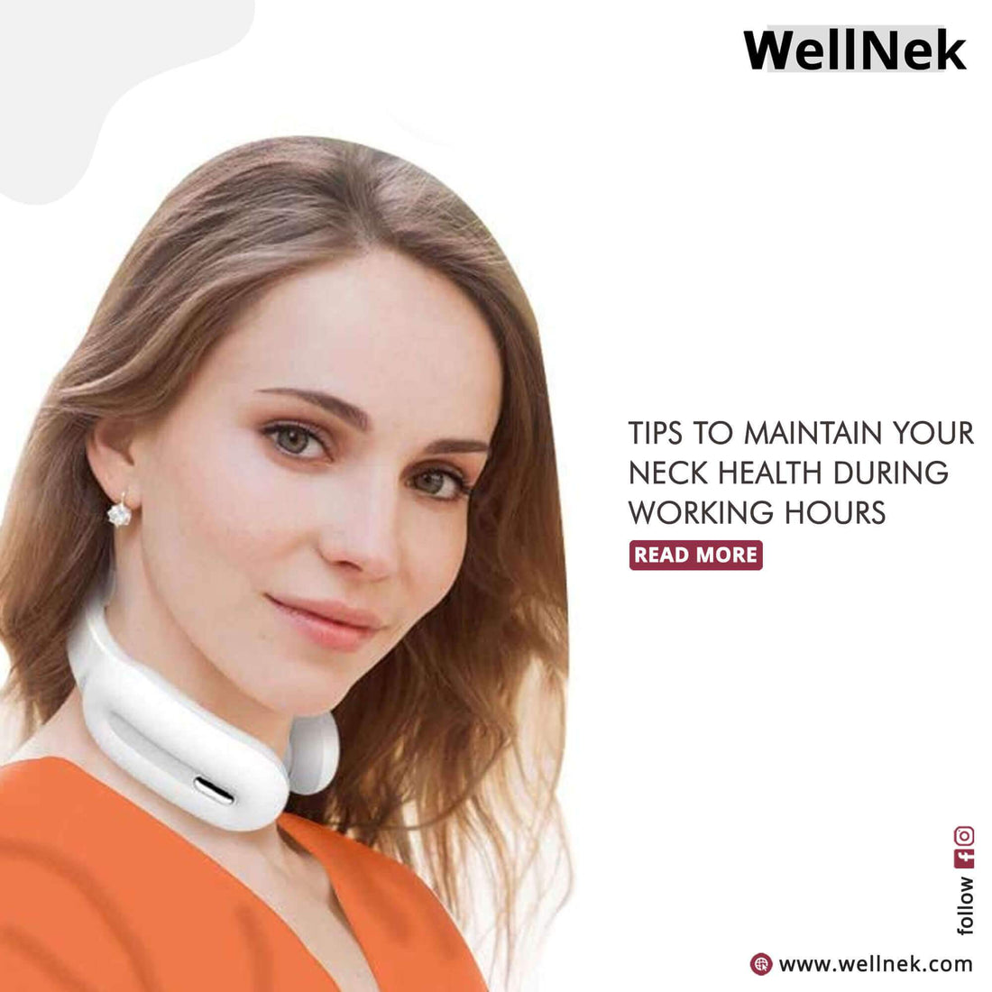 Tips To Maintain Your Neck Health During Working Hours | Wellnek